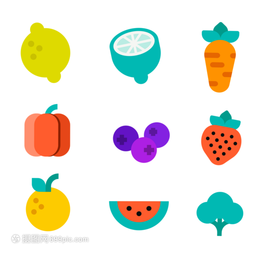 可爱食物简笔画 水果篇